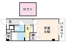 ETOLIE M・TIII 401 ｜ 大阪府高槻市津之江町１丁目14-18（賃貸マンション1K・4階・24.96㎡） その2