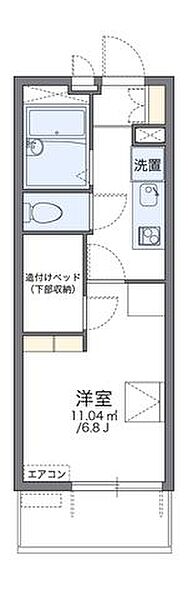 レオパレスミダスコート古曽部 404｜大阪府高槻市古曽部町２丁目(賃貸マンション1K・4階・19.87㎡)の写真 その2