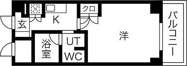 ハイムタケダT-10 212｜大阪府吹田市出口町(賃貸マンション1K・2階・27.65㎡)の写真 その2