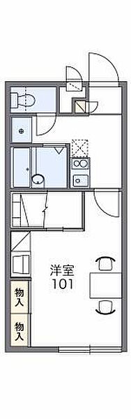 レオパレス宮田町 201｜大阪府高槻市宮田町１丁目(賃貸アパート1K・2階・21.81㎡)の写真 その2