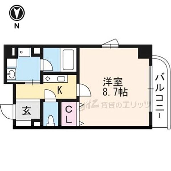 ヴェルデカーサ茨木 302｜大阪府茨木市舟木町(賃貸マンション1K・3階・27.78㎡)の写真 その2