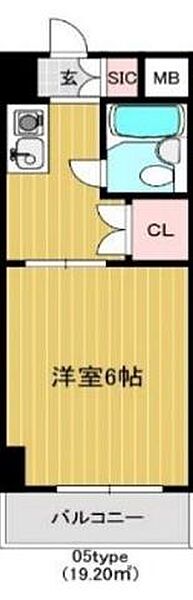 リアライズ緑地公園 505｜大阪府吹田市江坂町５丁目(賃貸マンション1K・5階・19.20㎡)の写真 その2