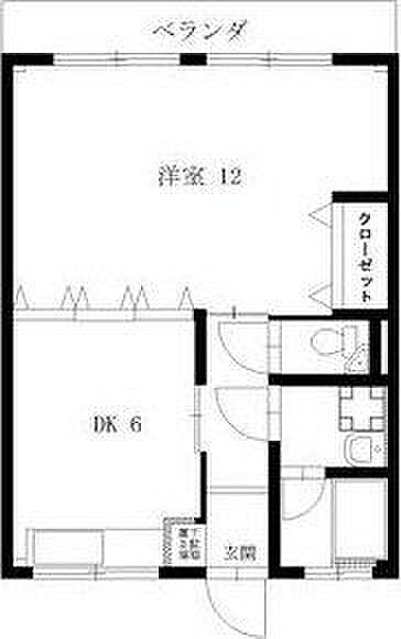 上田マンション 301｜大阪府大阪市東淀川区豊里６丁目(賃貸マンション1DK・3階・40.00㎡)の写真 その2