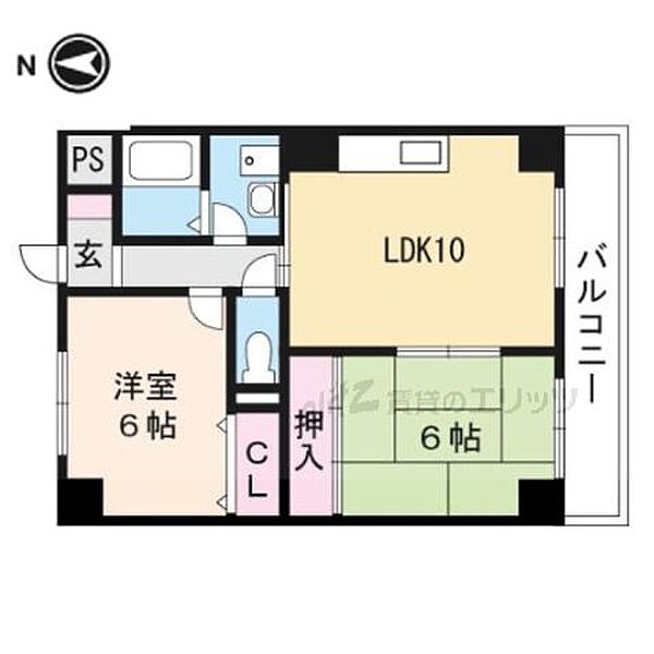 ソシアメルベーユ 302｜大阪府高槻市大蔵司３丁目(賃貸マンション2LDK・3階・50.20㎡)の写真 その2