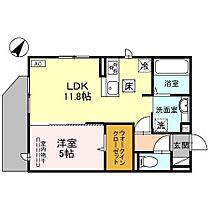 D-residence南芥川町 105 ｜ 大阪府高槻市南芥川町2-1（賃貸アパート1LDK・1階・42.79㎡） その2