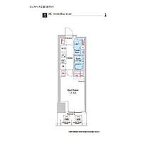 コンフォリア江坂 811 ｜ 大阪府吹田市広芝町11-21（賃貸マンション1K・8階・25.01㎡） その2