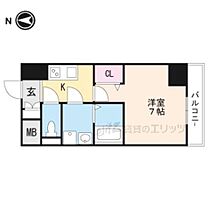 コートドール高槻  ｜ 大阪府高槻市別所新町5-18（賃貸マンション1K・2階・25.36㎡） その2