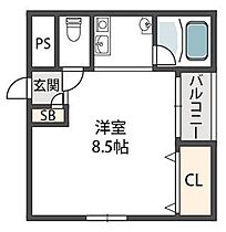 フェリセ富田 308 ｜ 大阪府高槻市大畑町11-30（賃貸マンション1K・3階・19.80㎡） その2