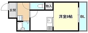 ラポール鳥飼 305 ｜ 大阪府摂津市鳥飼本町１丁目4-5-41（賃貸マンション1K・3階・20.80㎡） その2