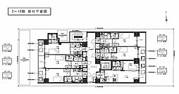 S-RESIDENCEESAKALible 1Kの間取図画像