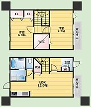 ヒルトップ千里山田  ｜ 大阪府吹田市山田東3丁目（賃貸マンション2LDK・1階・66.24㎡） その2