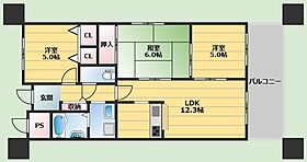 リベール石澄  ｜ 大阪府池田市畑2丁目（賃貸マンション3LDK・2階・60.25㎡） その2