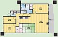 千里南パークマンションA棟8階12.5万円