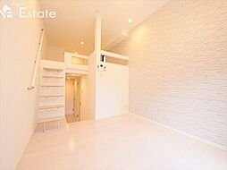 i-FLAG 2階1Kのリビング/ダイニング