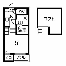 ル ソレイユ安田通 2階