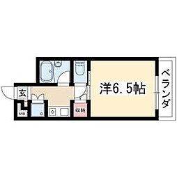 間取図画像 1K