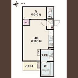 Jack motoshibatahigashiII 1階/-