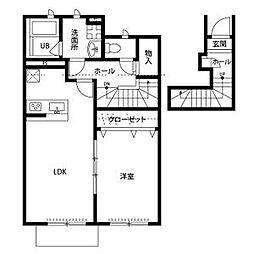 アスピリア　一本松 2階/-
