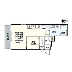 グランテラス新瑞橋 3階