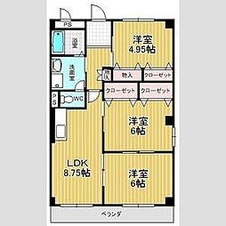 サンパレス緑ケ丘B 1階/-