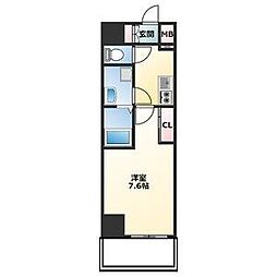 NEUANARUMI 1Kの間取図画像
