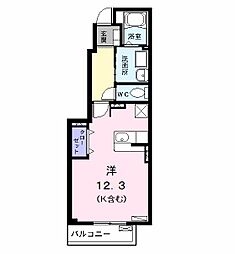 ティーズハウス 1階/-