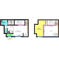 RadIAnce桜本町(レイディエンス桜本町) ワンルームの間取図画像