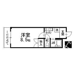 コーポノリクラA 2階/-