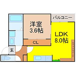 Katze本笠寺(カッツェモトカサデラ) 3階/-