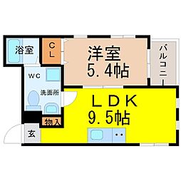 ブリリアントアパートメント伝馬 3階