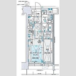 名古屋市昭和区桜山町3丁目マンション 1LDKの間取図画像