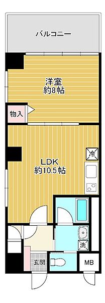 秀和桜ヶ丘レジデンス ｜東京都渋谷区桜丘町(賃貸マンション1LDK・3階・46.80㎡)の写真 その2