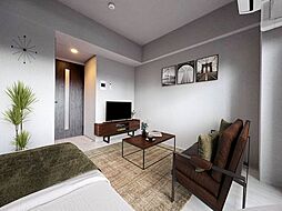 A&G KAMEJIMA(エージーカメジマ) 805 8階1Kのリビング/ダイニング