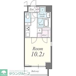 名古屋市営鶴舞線 伏見駅 徒歩8分の賃貸マンション 5階1Kの間取り