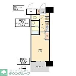 名古屋市営鶴舞線 上前津駅 徒歩5分の賃貸マンション 9階1Kの間取り