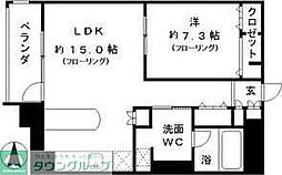 名古屋市営東山線 新栄町駅 徒歩2分の賃貸マンション 9階1LDKの間取り