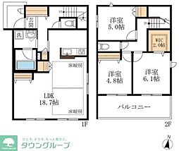 ヘーベルメゾン M 3LDKの間取図画像