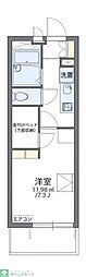 レオパレスドリームウィング 1Kの間取図画像