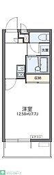 レオパレスインサイド中村 1Kの間取図画像