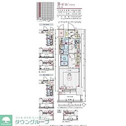 エステムコート名古屋TWINEAST 1Kの間取図画像