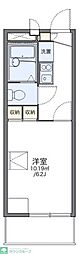 レオパレスみつば 1Kの間取図画像