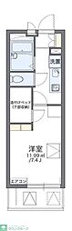 レオパレスアメニティ名古屋 1Kの間取図画像