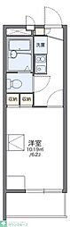レオパレスカトウ 1Kの間取図画像