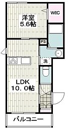 （仮称）岩瀬メゾン 1階1LDKの間取り