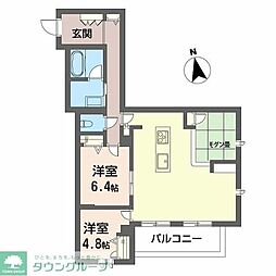 ウィズプラス大船 3LDKの間取図画像