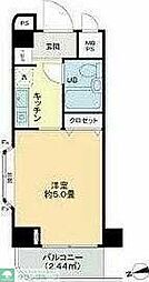 ライオンズマンション金沢八景第12 ワンルームの間取図画像