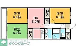 ダンデライオン鵠沼 3LDKの間取図画像