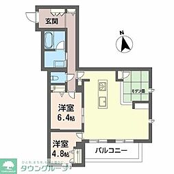 ウィズプラス大船 3LDKの間取図画像