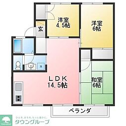 クレヨンハウス湘南 3LDKの間取図画像