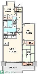 マイキャッスル湘南逗子サン・ヴェローナ壱番館 2SLDKの間取図画像